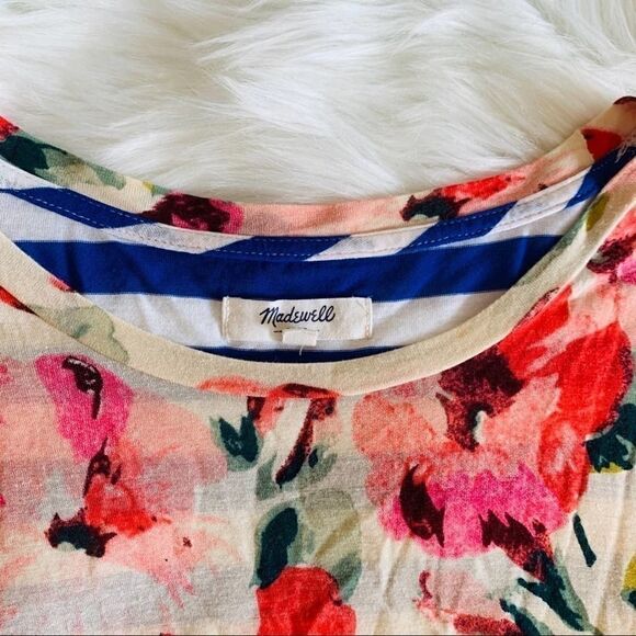 Madewell Floral Slideshow Tee in Tearose! ❤️ - Picture 6 of 6